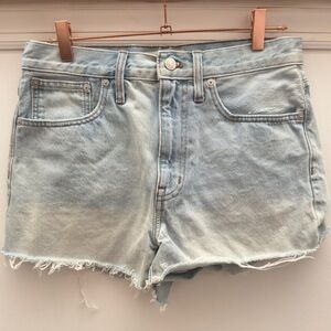 Madewell Relaxed Denim Shorts